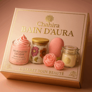 🌸 Box Bain d’Aura – Le Rituel qui Réveille l’Aura des Femmes